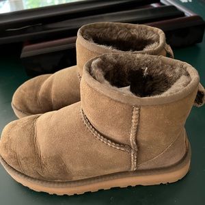 Barley worn mini ugg boots